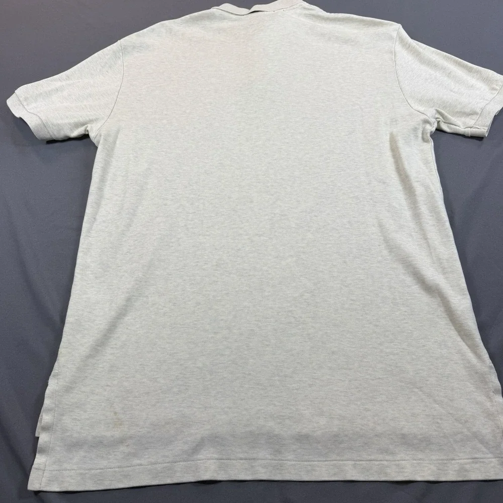 Polo Ralph Lauren Mens‎ Short Sleeve Polo Shirt Gray Heather Medium